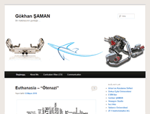 Tablet Screenshot of gokhansaman.com